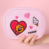 Popmon - Antenna shop Monster square large zipper pouch 