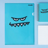  Bluemon - Antenna shop Monster A4 document file folder 