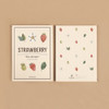 Blessom Blossom strawberry small lined notebook 