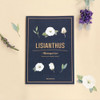 Blessom Blossom lisianthus A5 lined notebook 