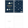 Blessom Blossom lisianthus A5 lined notebook 