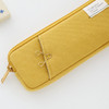 Mustard - A low hill basic standard pocket pencil case ver.3