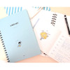 2young Soonhan 4 color index wirebound lined notebook