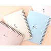 2young Soonhan 4 color index wirebound lined notebook