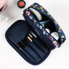 Wanna This Cosmetic makeup double side zipper pouch