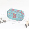Size of Wanna This Cosmetic makeup double side zipper pouch