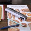 Clay white - Draw up a plan single zipper pencil case