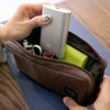 Dark brown - Make your second plan bankbook pouch