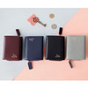 Think about w genuine leather small trifold wallet