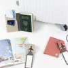 Fenice Airplane enamel RFID blocking medium passport cover