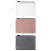 Color of Fenice Seamless corduroy zipper multi pouch