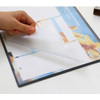 PVC Cover - Undated monthly planner paper with desk mat