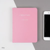 Pink - Positive small undated diary scheduler