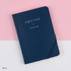 Navy - Positive small undated diary scheduler