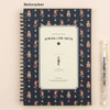 Nutcracker - Wirebound spring lined large notebook