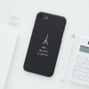 Mette lettering hard case for iPhone 7