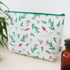 White bird - Willow illustration pattern pouch