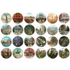 Pack of 48 stickers - NACOO New York Sticker Pack with Tin Case