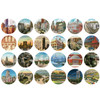 Pack of 48 stickers - NACOO New York Sticker Pack with Tin Case