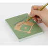 Sports memo pad - Baseball