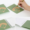 Sports memo pad - Baseball
