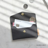 Warm gray - Wanna be chamude flat pocket card case