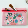 Flower blossom - Du dum joyful illustration zipper pouch