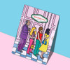 Waiting - Lazy lounge retro file folder