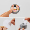 Anchovy circle sticker set with tin case