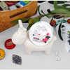 Usage example of NACOO Salmon Circle Sticker Pack with Tin Case