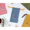 Tailorbird animal long drawstring pouch