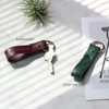 Burgundy, Deep green - The Classic leather handy key holder