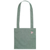 Green - Tropical travel cotton shoulder bag