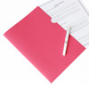 Pink - Premium business A4 document file holder