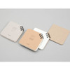 Corner mini spiral lined/grid notebook