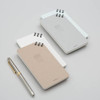 Corner small spiral lined/Grid notepad