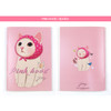 Pink hood - Choo Choo play lined notebook