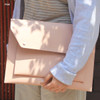 Pink - Think about W 13 inches flat laptop pouch