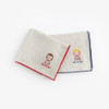 My big boy and girl linen handkerchief