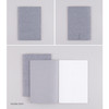 Warm gray - Note me tender cubic notebook