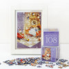 Alice in wonderland 108 piece jigsaw puzzle - Purple