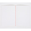 Spade pattern sewn bound A5 lined notebook 