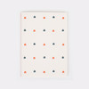 Spade pattern sewn bound A5 lined notebook 