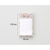 Size of Becoming pattern checklist notepad