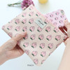 Peach - Jam Jam cute illustration pattern zipper pouch 