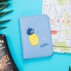 Pineapple - Tropical travel passport holder case