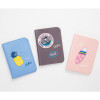 Tropical travel passport holder case