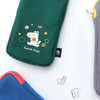 Detail of Hey buddy soft flat pencil case