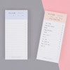 Memo life for you checklist notepad