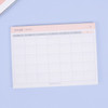 Peach pink - Memo life for you undated monthly desk planner